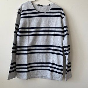 Oak + Fort Cotton Strip Shirt